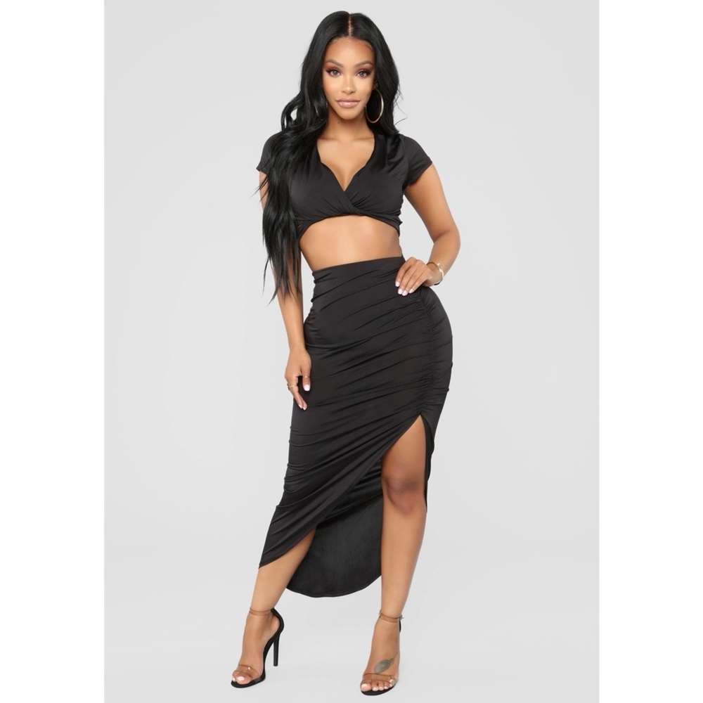 Worn Once! Matching Skirt Set